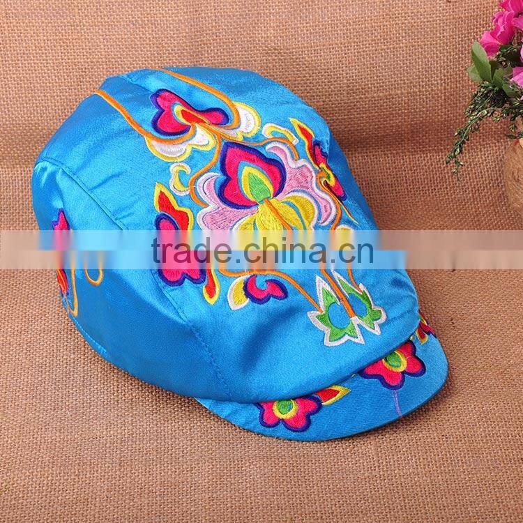 Chinese style Lady/Women hat embroidery hat