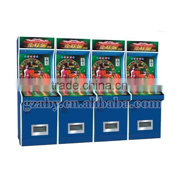 Mini coin operated beautiful girl Mari electronic mario slot machine