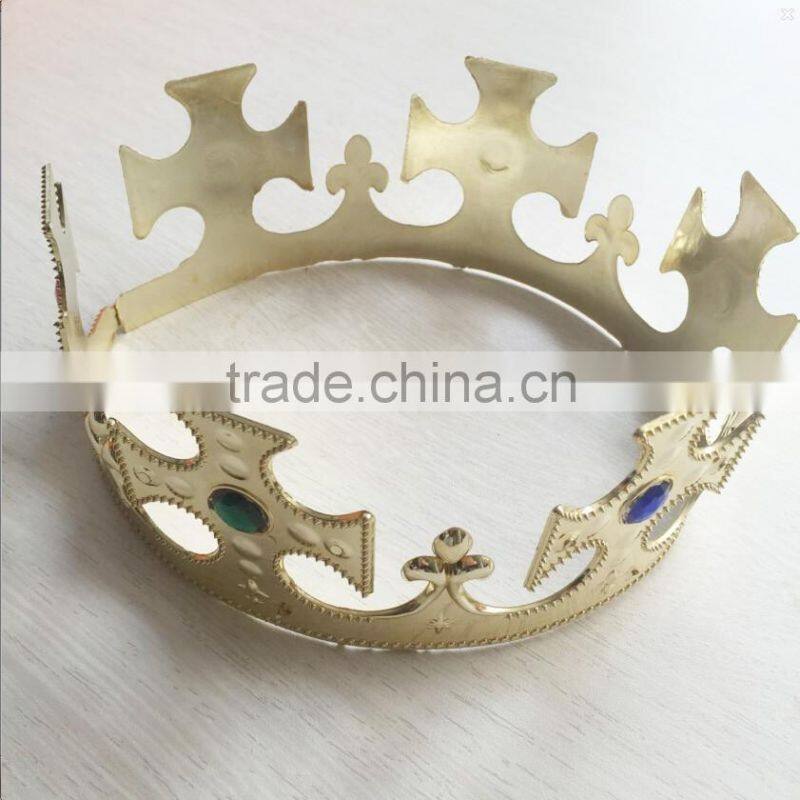 Plastic Crown Tiaras For Birthday Princess Angel Costume Crown