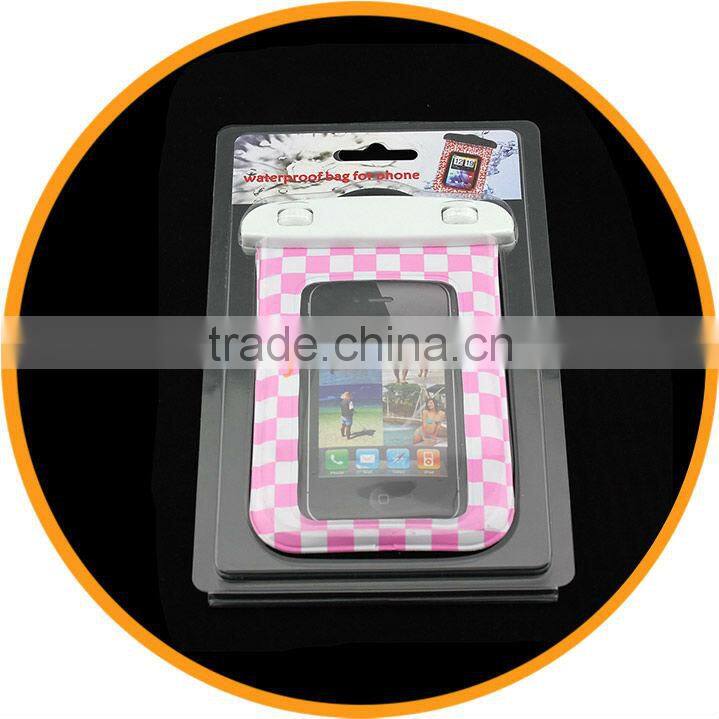 for iphone5 4S 4 New Style Sport Swimming Waterproof Case Bag from DailyetechCE ROHS IPX8 Certificate