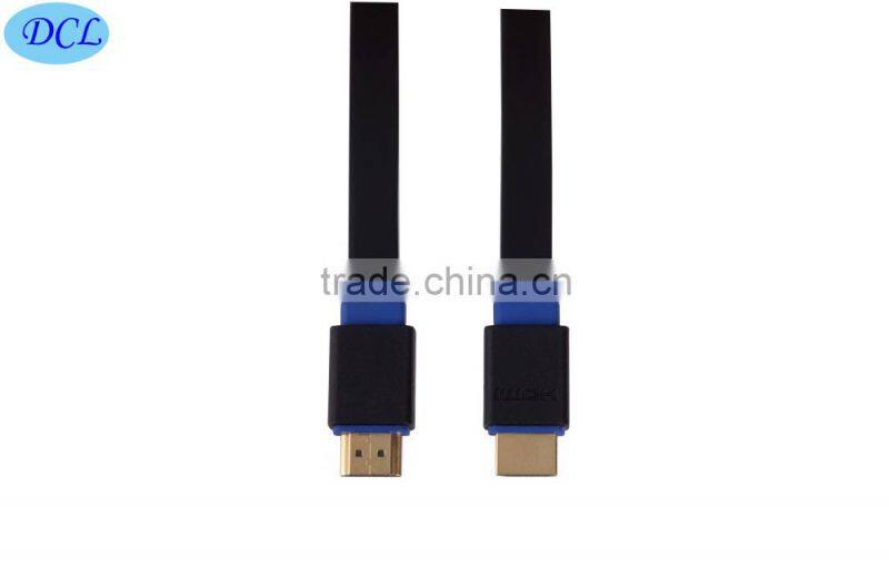 1.8M flat hdmi cable with double color