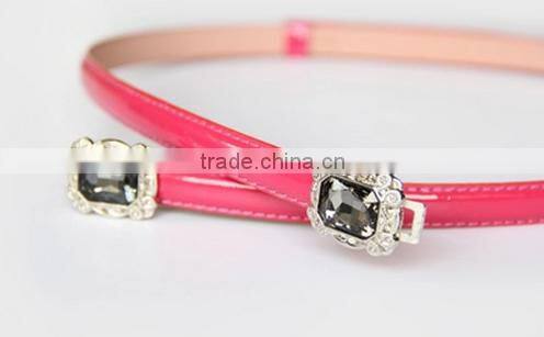 High Quality Copper Metal Pair Rhinestone Buckle For Wedding Invitation
