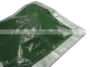 PREMIUM GREEN / SILVER HEAVY DUTY TARP 16' X 20'