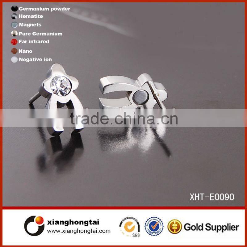 2014 wholesale rhinestone earring women