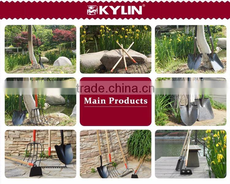 Mytest Long Handle Garden Tools Manure Fork With Ash Handle