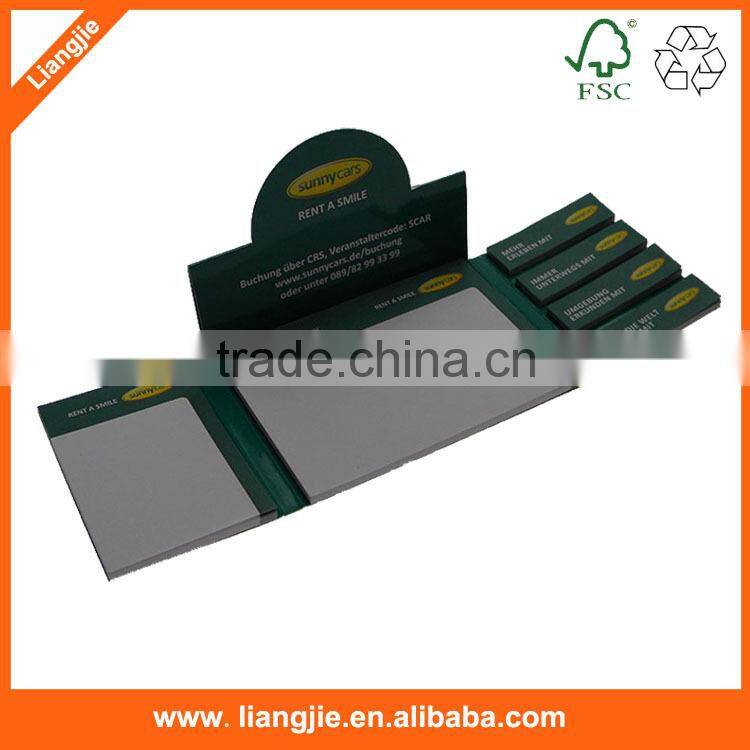 Sticky memo pad block paper