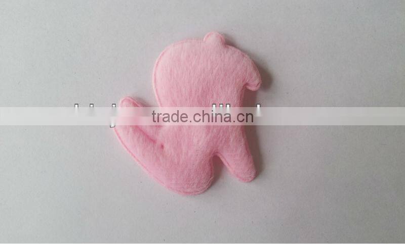 lovely embossed animal/bear embossed toys/cheap embossed trimming