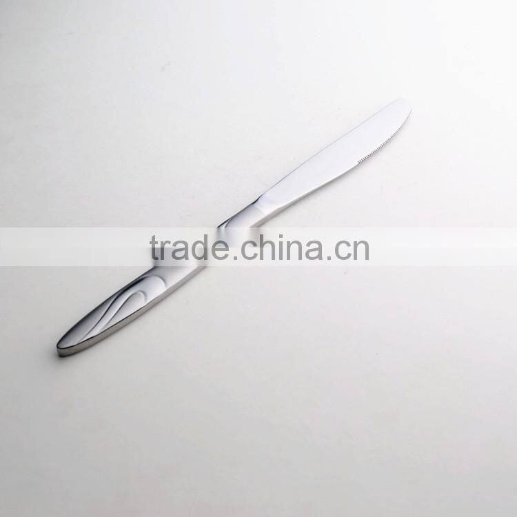 satin cutlery iran market with 201 material non magnetic