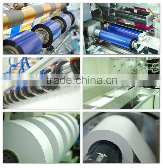 Printer ribbon for Evolis R2012 Blue color with prints 1000