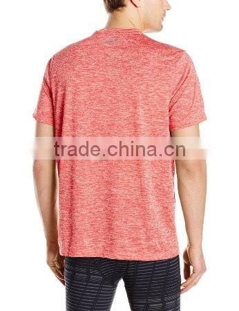 Wholesale Men's cotton spandex V Neck T -Shirt
