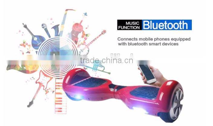 Newest bluetooth electric skateboard self balance scooter