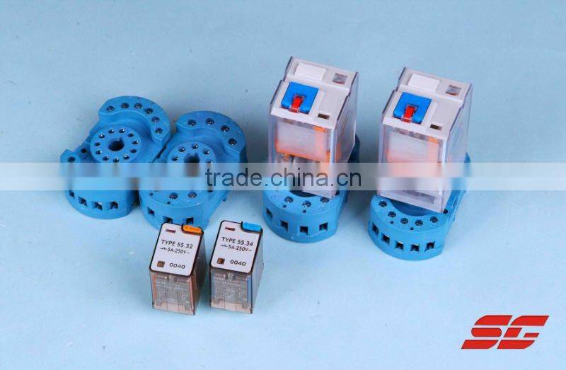 ST3P TIME RELAY socket relay type