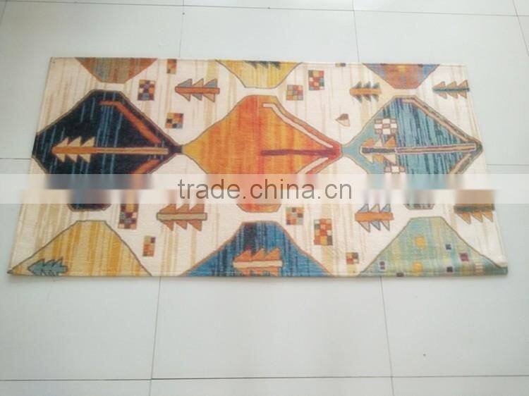 jet printing chenille rug