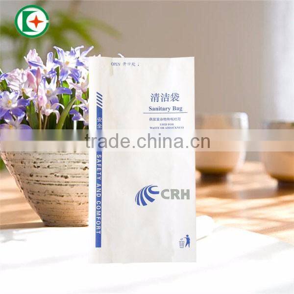 greaseproof air sickness PE coated paper bag