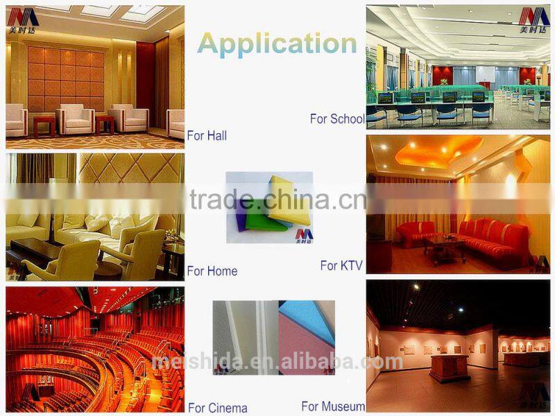 manufacture acoustic panels fiberglass panels