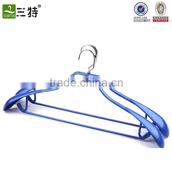 pvc coated stainless steel clothes hanger