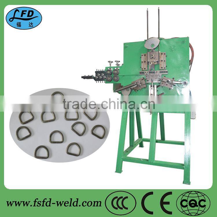 metal belt buckle D ring shape bending machine