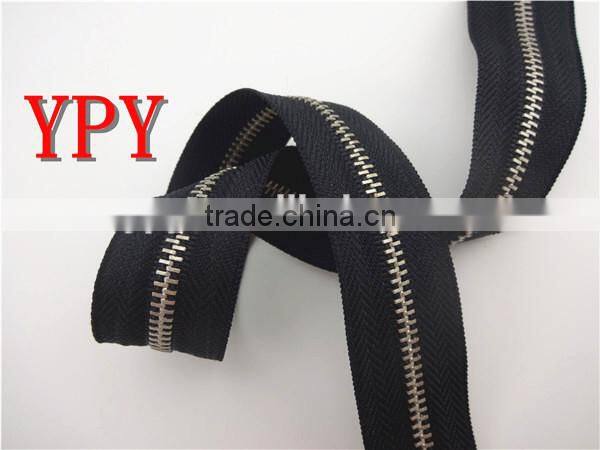 3# cupronickel teeth zipper roll