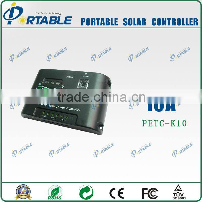 Solar charger controller for light