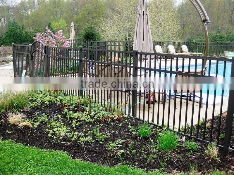 manufacturer of wrought iron palisade fence in China