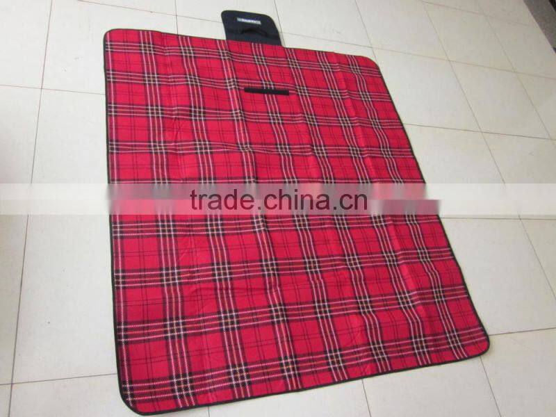 foldable waterproof beach mat, bamboo outdoor camping mat, folding picnic mat