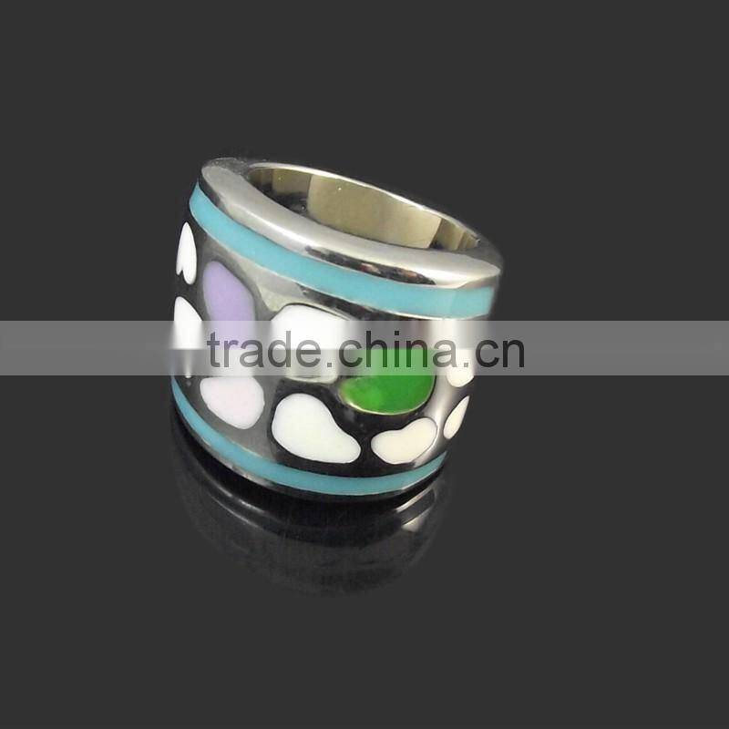 enamel rings for women and men