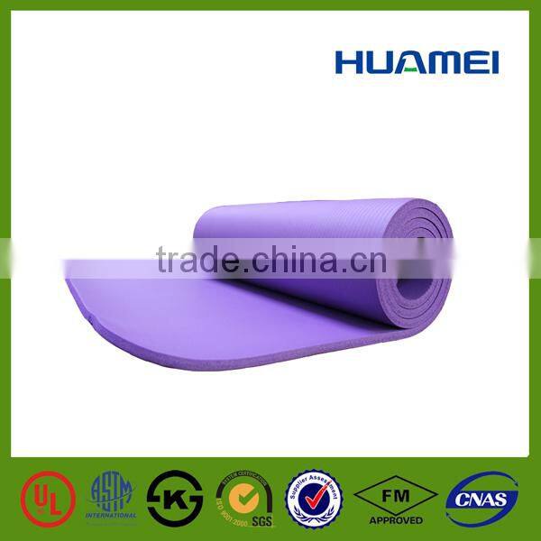 High quality yoga mat exercise mat pilates mat12mm thickness