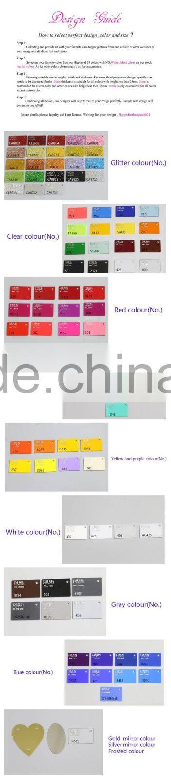 glitter gold cake topper , acrylic topper cupcake, monogram cake topper for sale