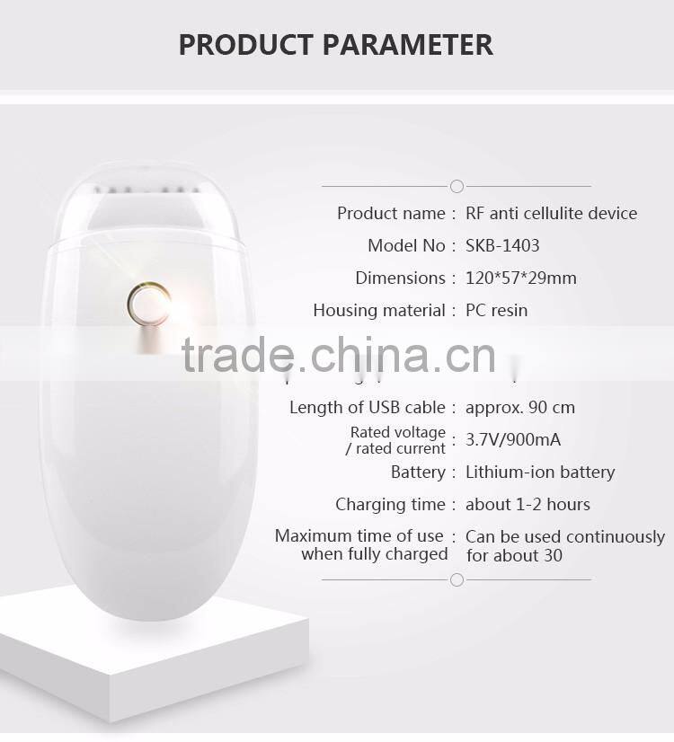 radio frequency scanner usb skin tightening face and cellulite