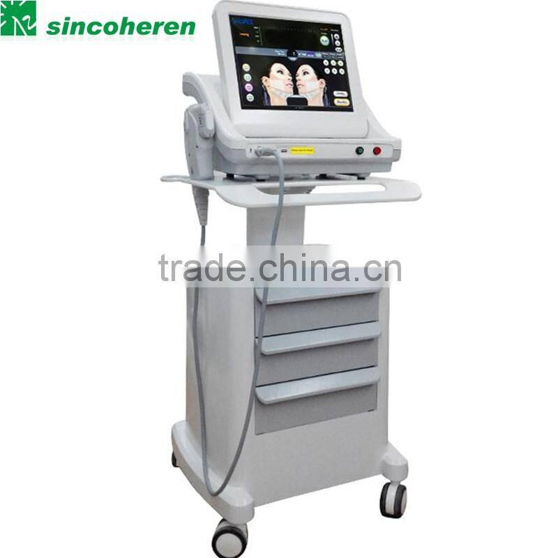 SincoHIFU face-lifting and skin tightening salon use beauty system