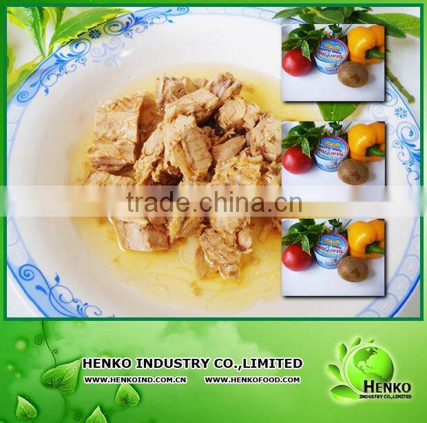 high quality canned tuna in oil