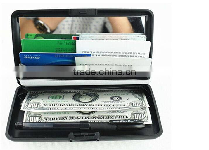 Hot Waterproof Business ID Credit Card Wallet Holder Aluminum Metal Pocket Case Box