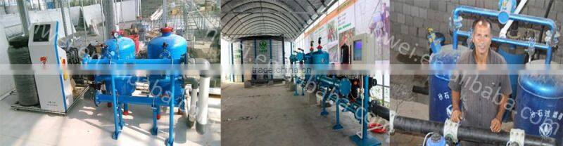 Manual Automatic Back Wash Sand Filter Water Filter System