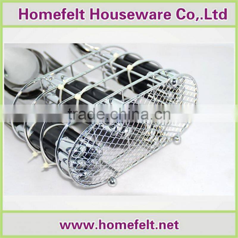 16 pcs / 24 pcs plastic handle cutlery set