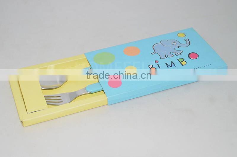 reasonable price stainless steel kids set of cutlery set