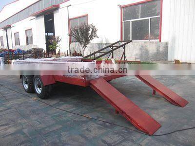 tractor flat trailer