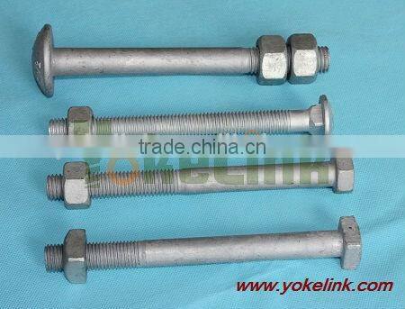 Carbon steel tower bolts steel structure step bolt
