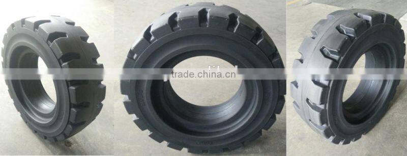 A Set of 4 Solid Flat Proof skid steer tires 12-16.5 12x16.5 for bobcat 843 853 863 873