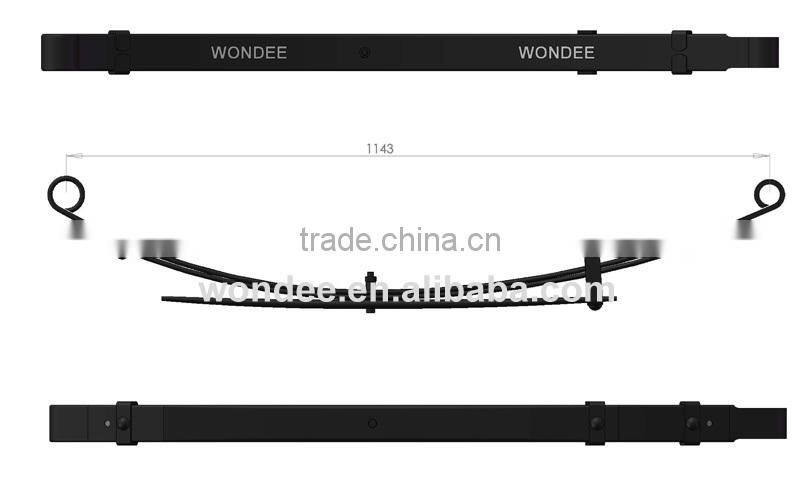 TC P60/8/2 Russia Pickup Truck Leaf Spring for Sale