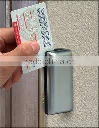 Smart transparent pvc booking card for hotel