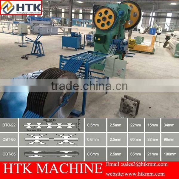 Manufacturer razor barbed wire mesh making machinery and equipment(factory)