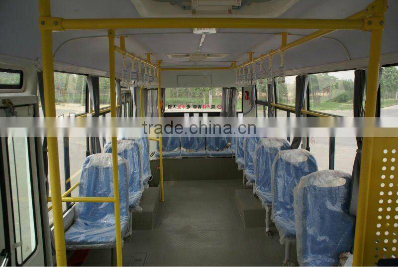 6.6m 23seats shaolin low floor city bus