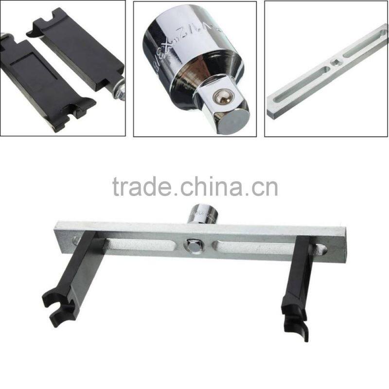 Car Adjustable Fuel Tank Lid Remover Wrench Tool,Drive Adjustable Fuel Tank Lid Cup Wrench Remover Installer