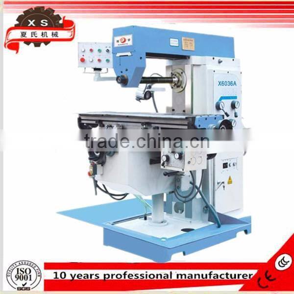 X6125A universal milling machine price with knee type