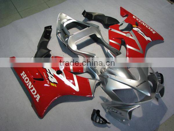 For Honda CBR600F4I CBR600 F4I 2001-2003 2002 M Red Silver Injection Fairing Body Work