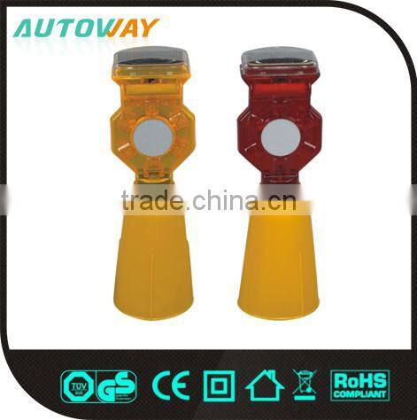 Road Led Solar Traffic Barricade Light