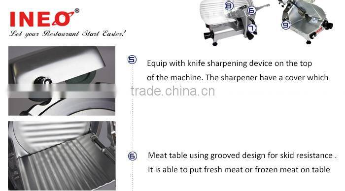 Restaurant Table Top Style Cooks Meat Slicer/Manual Meat Slicer/Mini Meat Slicer