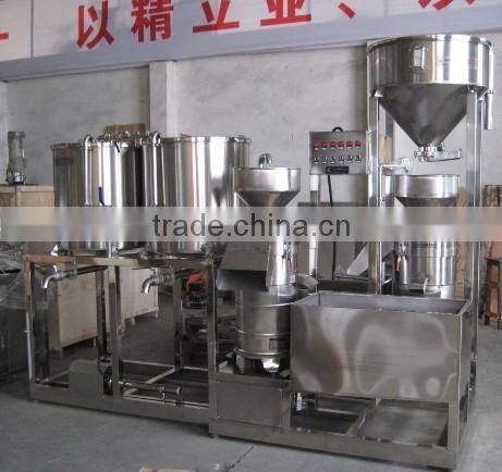 soymilk machine tofu making machine TG-250 and tofu pressing machine Y-6