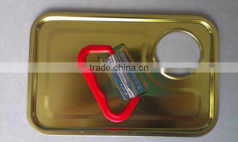 Single head welding machine for round can