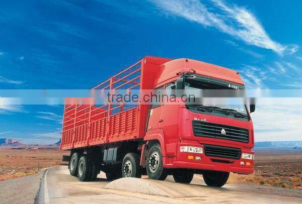 howo 8x4 31ton 4 axles cargo truck